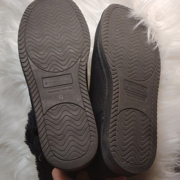 Airwalk sherpa lined suede booties black sz 6 1/2 - Picture 9 of 11
